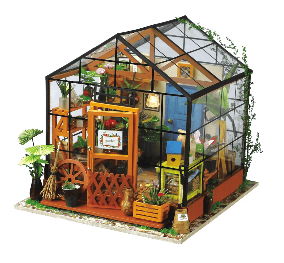 Miniature Greenhouse Diarama image FF 03-22-2024