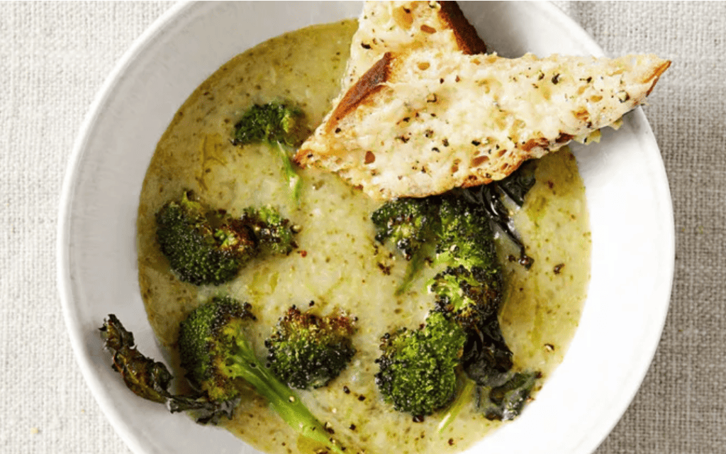 Potato, Broccoli, Cheddar Soup from M Stewart FF 03-08-2024