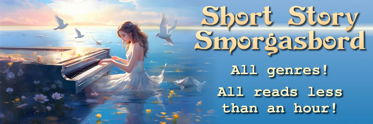 Short Story Smorgasbord banner from E. Denise Billups & BookFunnel