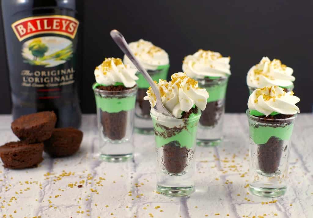 St. Patrick's Day Irish Cream Dessert shots - FF 03-15-2024
