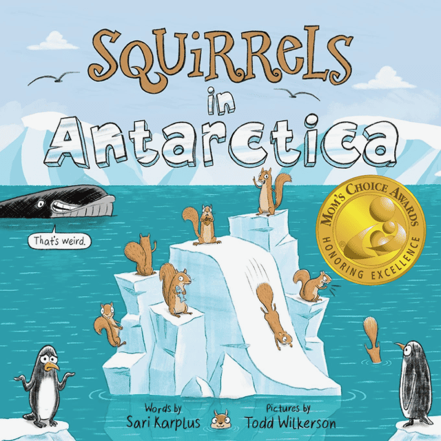 Squirrels in Antarctica book cover