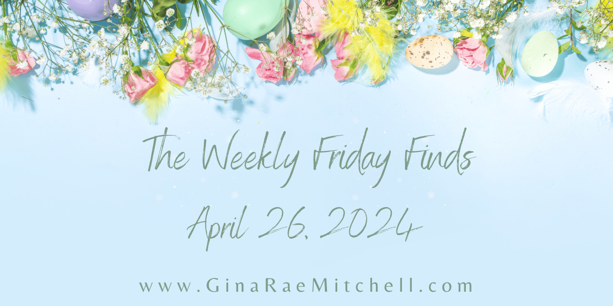 Friday Finds Spring Banner w-eggs dated 04-26-2024
