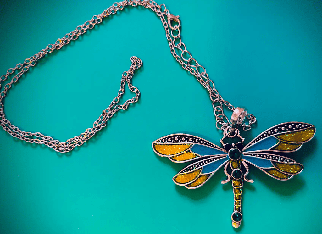 Exiles Giveaway Dragonfly Pendant