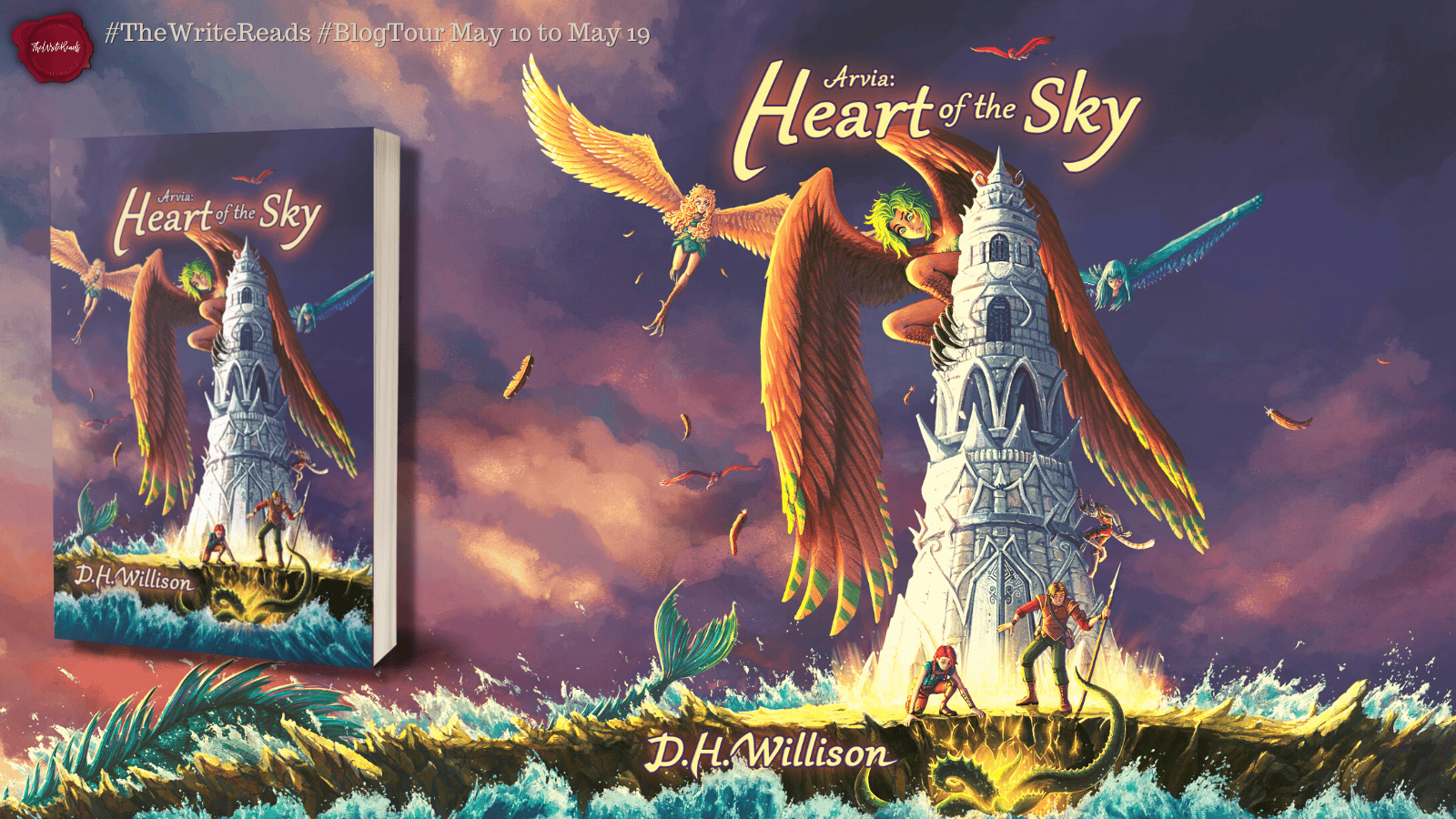 Heart of the Sky (Arvia Series, Book 3) by DH Willison | Book Review