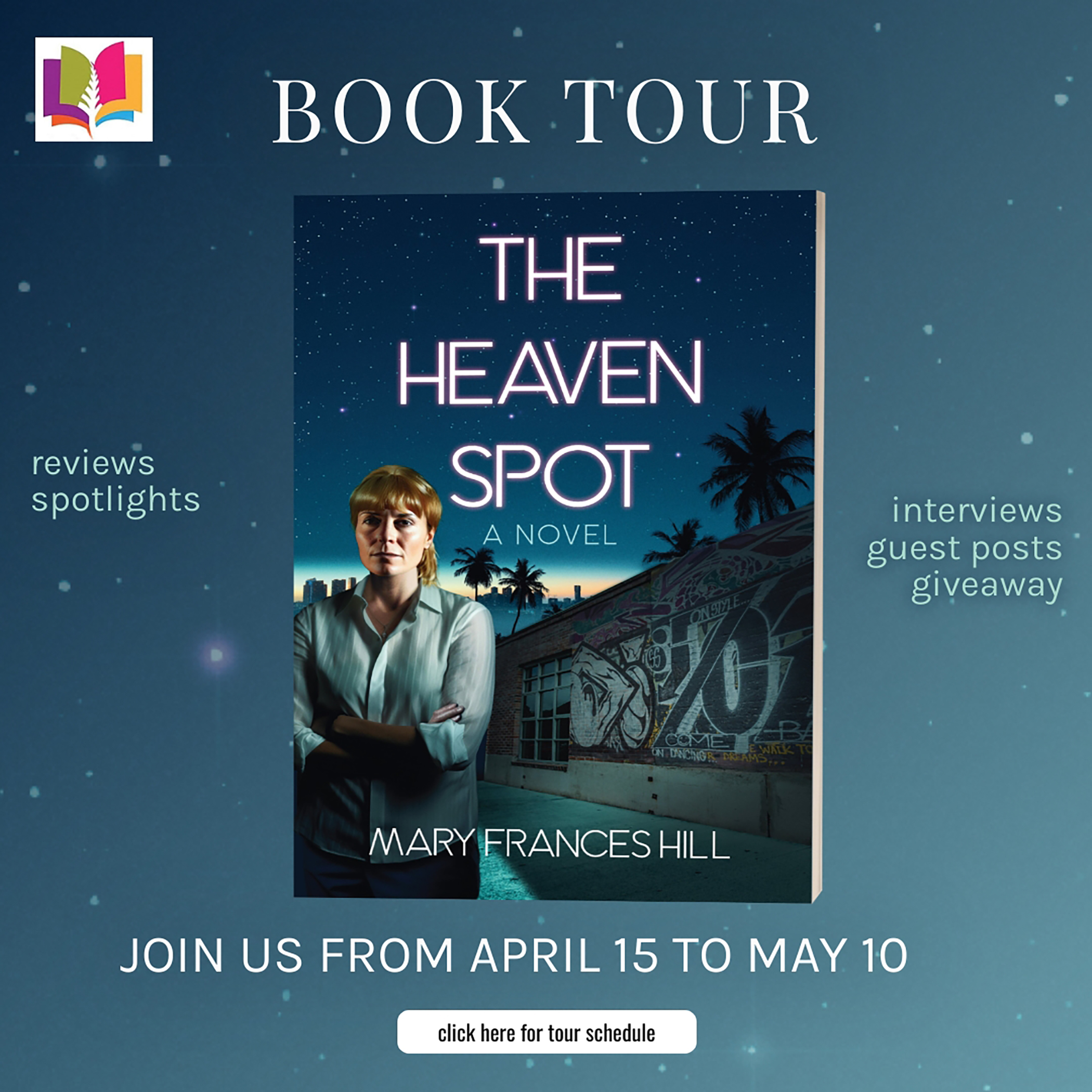 Book Review: The Heaven Spot by Mary Frances Hill | 1 Signed Copy Available | #Mystery #Thriller #Addiction #Family