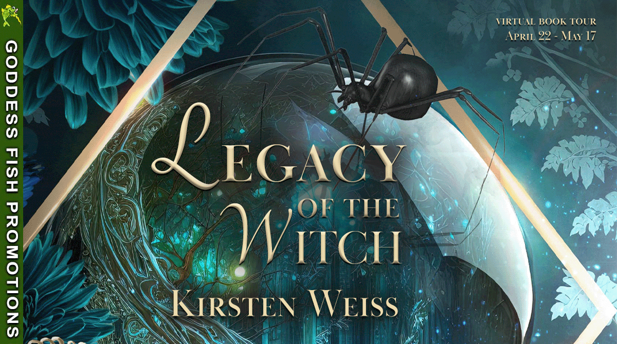 Legacy of the Witch by Kirsten Weiss | Book Review $10 Gift Card | #Paranormal #WomensFiction #Mystery @GoddessFish @KirstenWeiss @MetaphysicalDetective
