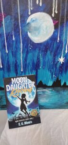 moon daughter rising tall painting