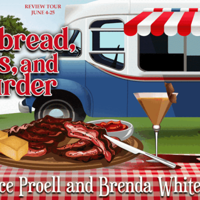Cornbread, Ribs, and Murder (Chocolate Martini Sisters Mystery #3) by Brenda Whiteside and Joyce Proell ~ $20 Gift Card | #CozyMystery @GoddessFish @JoyceProellAuthor @BrendaWhitesideAuthor