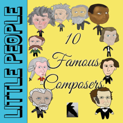 Little People: 10 Famous Composers by Clemency Crow, a Children's Non-Fiction