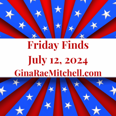 Fun Summer Weekly Friday Finds  | 07-12-2024 |  Books ~Author News ~ Recipes ~ Crafts ~ New Trivia Question