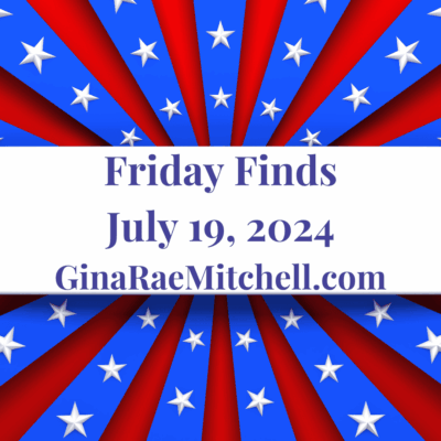Fun Friday Finds  | 07-19-2024 |  Books ~Author News ~ Recipes ~ Crafts ~ New Trivia Question