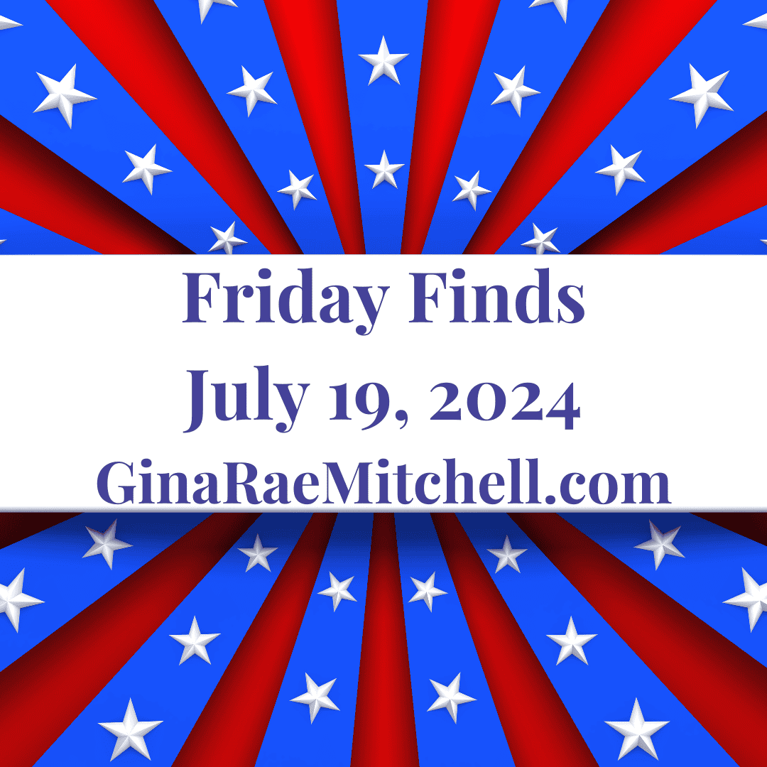 Friday Finds July Square July 19, 2024 Blue