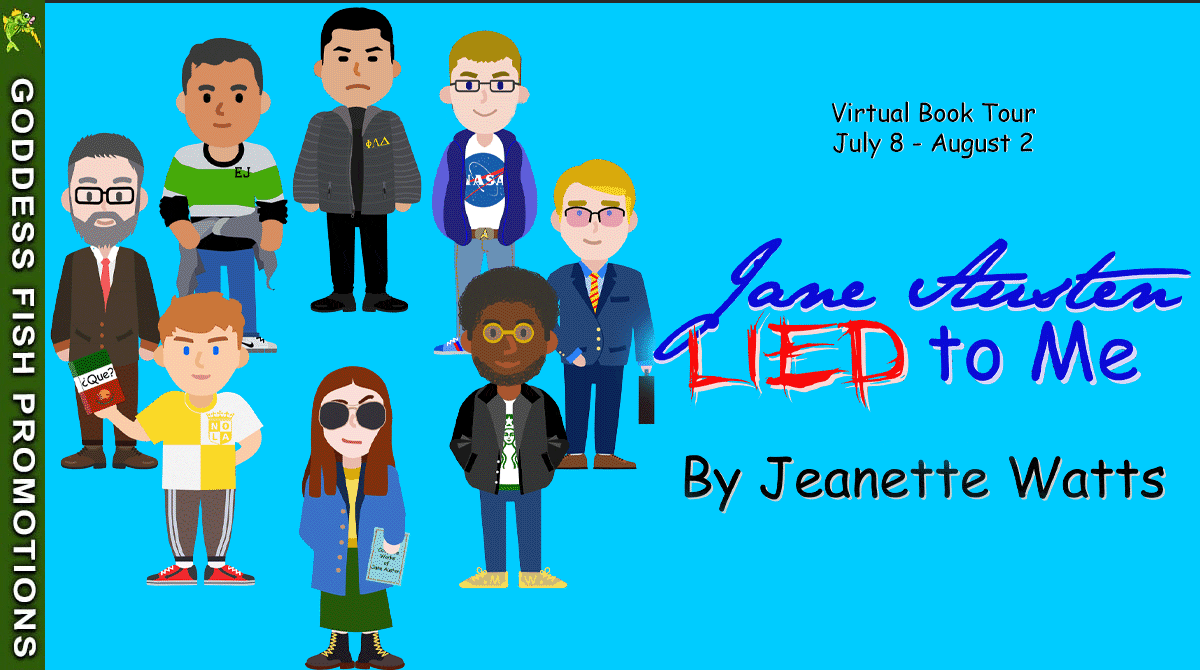 Jane Austen Lied to Me by Jeanette Watts | Jane Austen Coloring Book Giveaway | #Audiobook #Spotlight #AuthorGuestPost @JeanetteAWatts @GoddessFish @jeanetteamlwatts | August 1, 2024 Tour Stop
