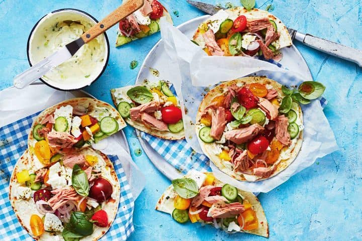 15-minute-summer-pizza from taste-com-au image