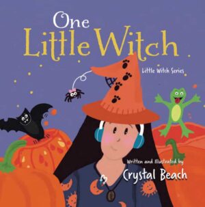 Children's Book Review | One Little Witch by Crystal Beach | $10 Gift Card  #crystalbeachauthorillustrator #inclusionmatters #onelittlewitch #kidsbooks #countingbooks #autumn #halloween