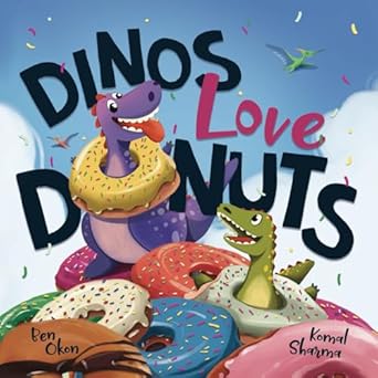 Dinos Love Donuts by Ben Okon