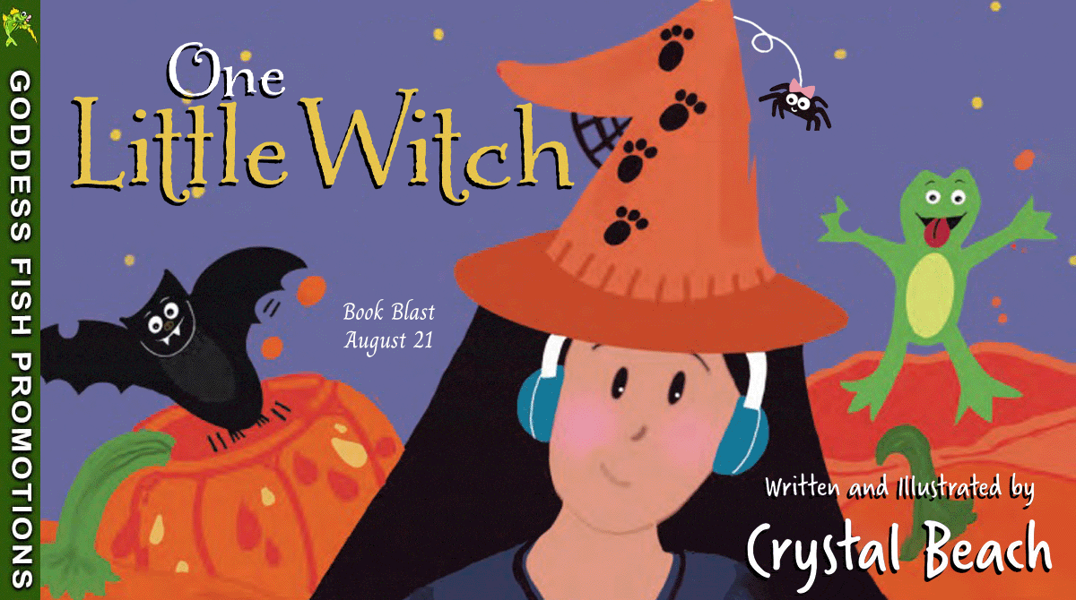 Children's Book Review | One Little Witch by Crystal Beach | $10 Gift Card #crystalbeachauthorillustrator #inclusionmatters #onelittlewitch #kidsbooks #countingbooks #autumn #halloween