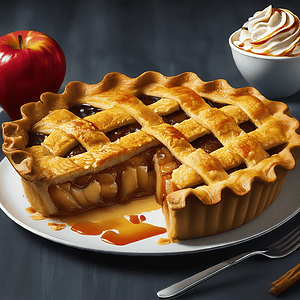 Apple pie image