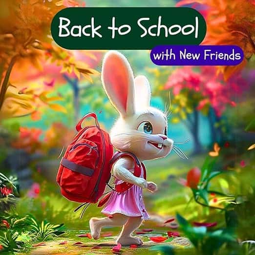 Back to School with New Friends by J.P. Anthony Williams book cover