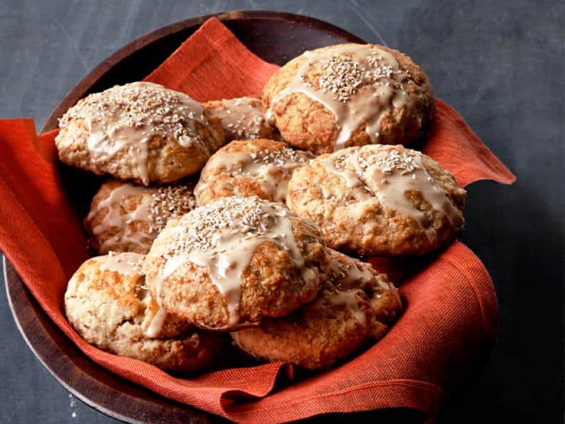 Maple Oatmeal Scones from the Food Network