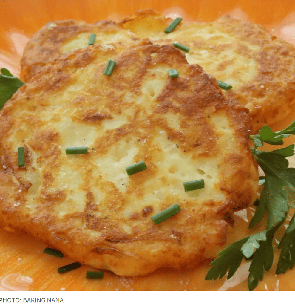 Old-fashioned Potato Cakes from AllRecipes