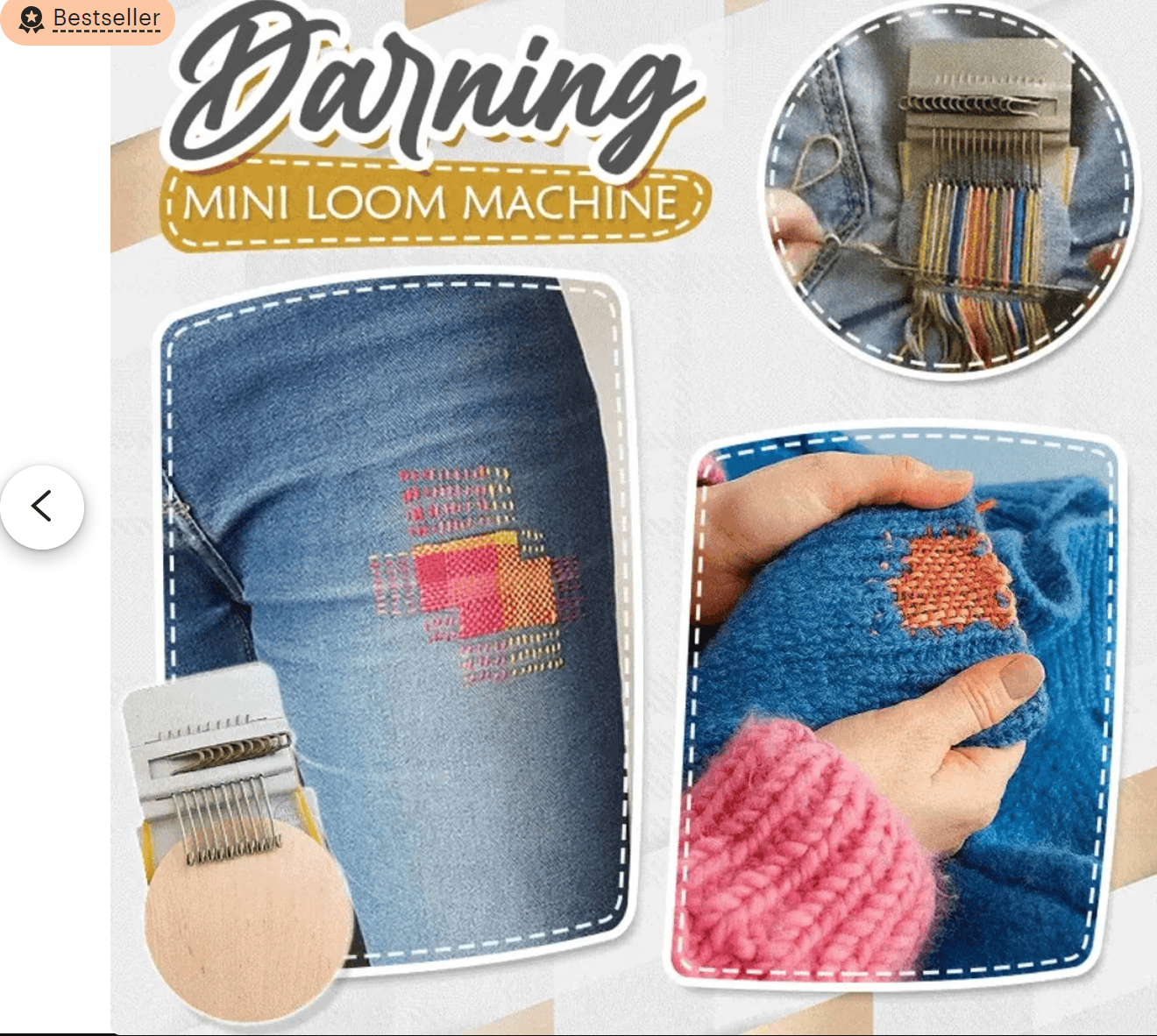 Darning mini loom machine FF 10-18-2024
