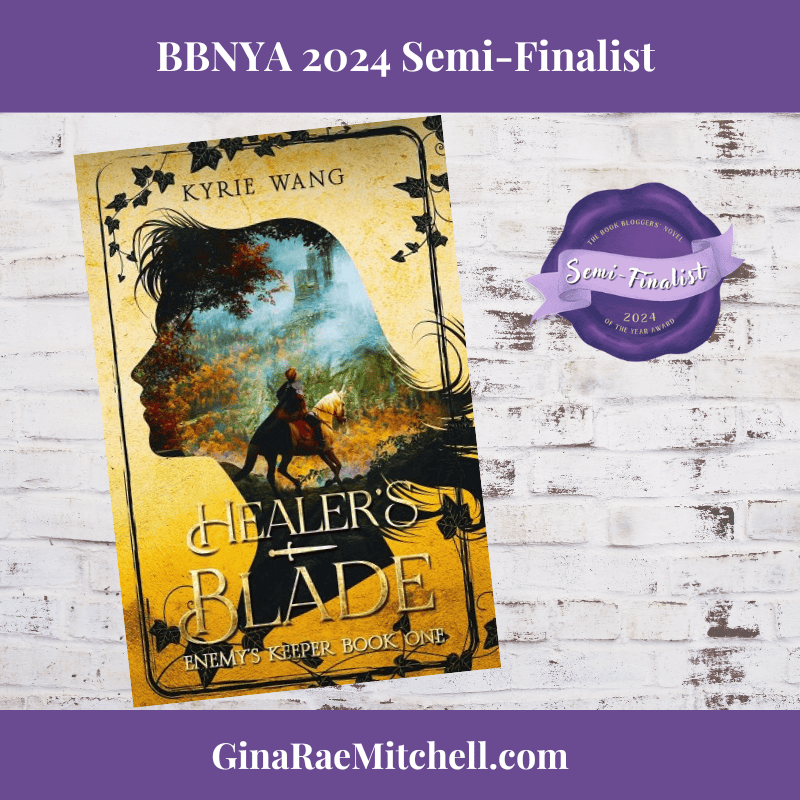 Healer's Blade by Kyrie Wang Blog graphic Square Medieval Historical fiction FF 10-18-2024