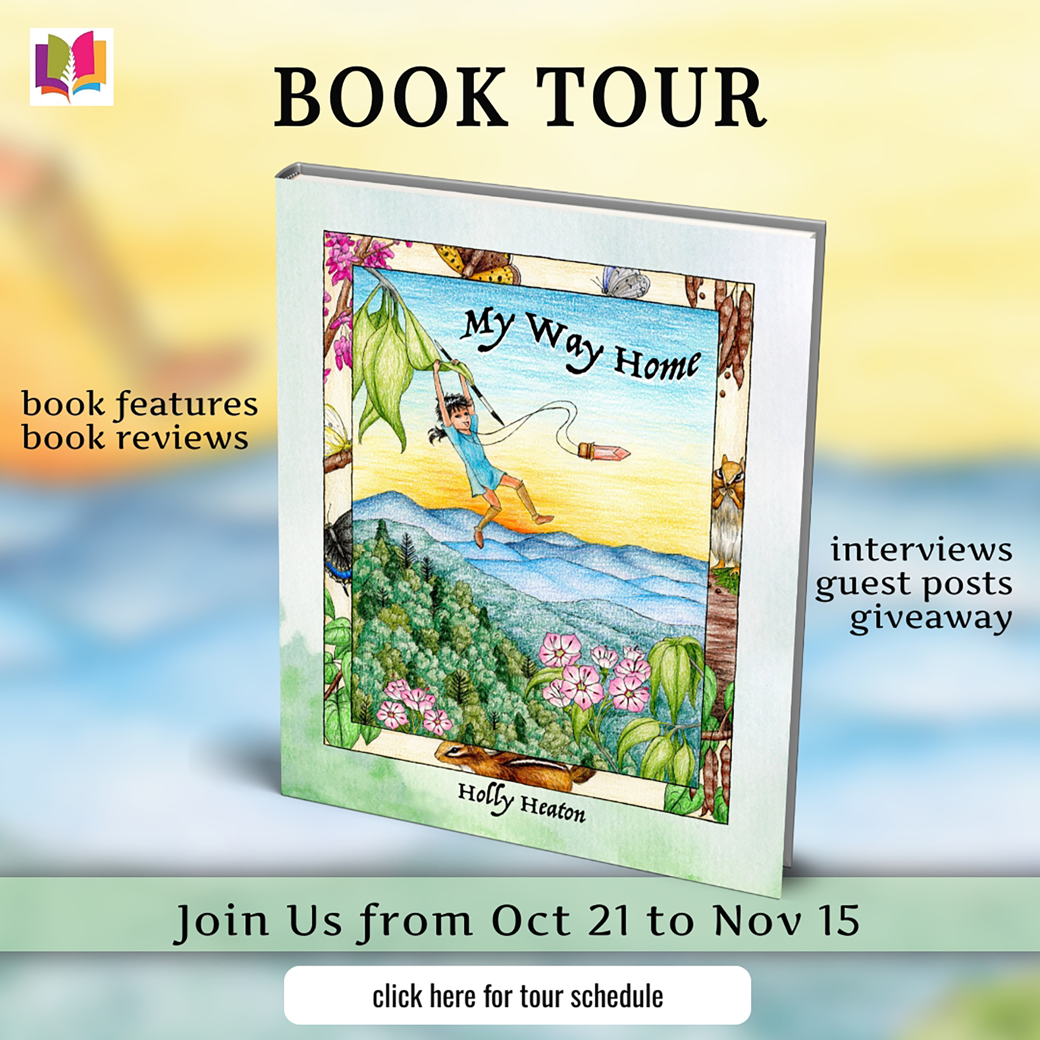 #BookReview ~ My Way Home by Holly Heaton ~ #ChildrensBook #Adventure #LightFantasy @holly.h.heaton #ireadbooktours (1 signed copy available)