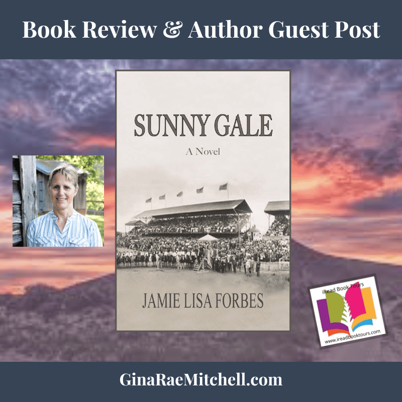 Sunny Gale by Jamie Lisa Forbes | Book Review ~ Author Guest Post ~ Video Interview | #HistoricalFiction #FemaleRodeoStars #Bookstagram #bookx #booktwitter #ReadingCommunity @iReadBookTours @JamieLisaForbes 2 Sunny Gale Review Square