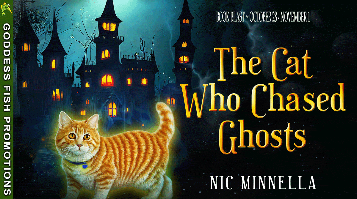 Spotlight ~ The Cat Who Chased Ghosts by Nic Minnella ~ $15 Gift Card #middlegrade #mystery #supernatural @GoddessFish @nicminnella