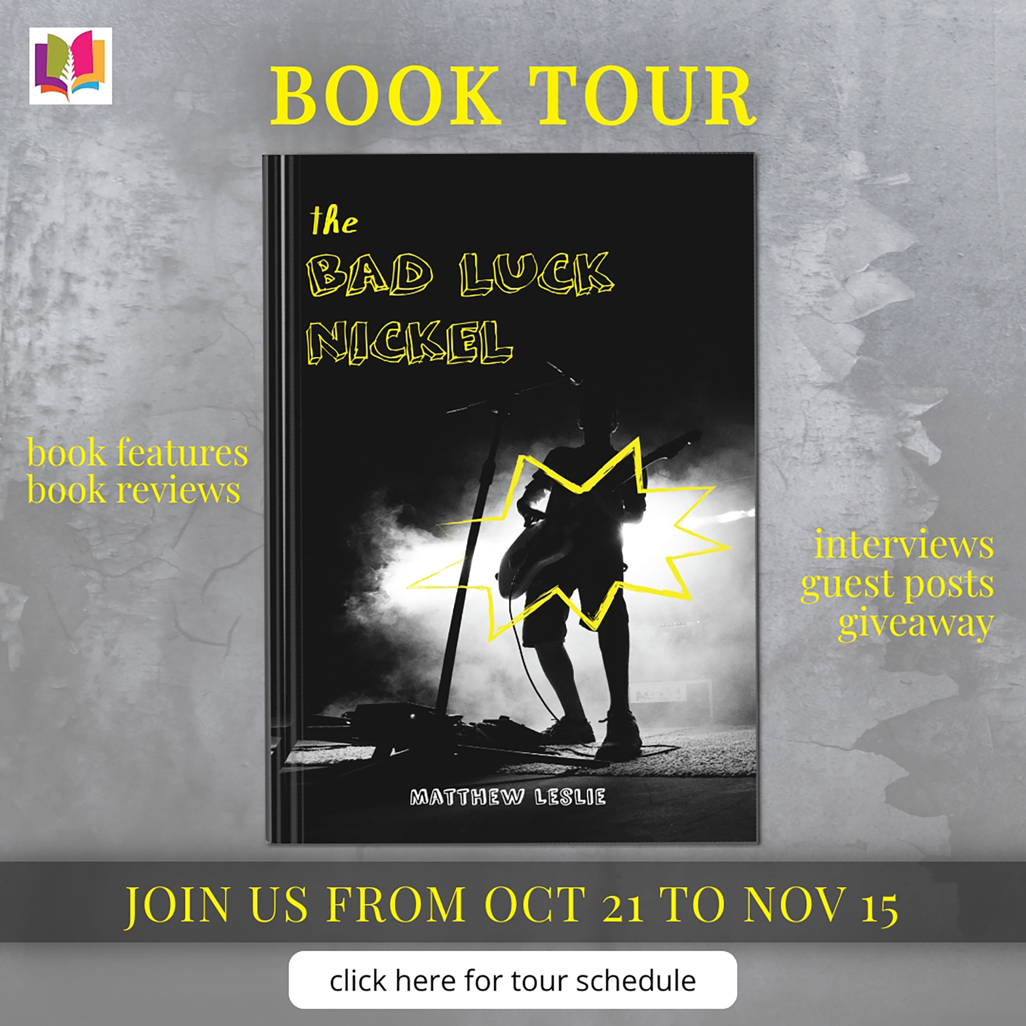 The Bad Luck Nickel by Matthew Leslie​ ~ #BookReview #AuthorGuestPost #YAfiction #Canada #HighSchool #RockBand #ComingOfAge #Giveaway (1-signed copy)