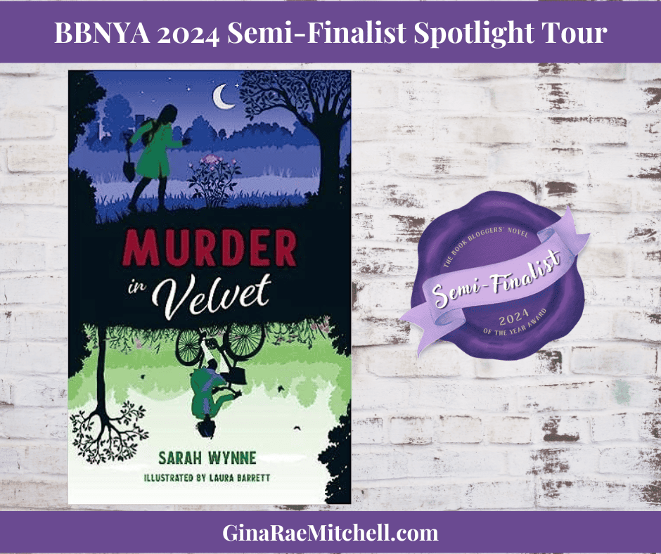 Banner - Murder in Velvet by Sarah Wynne #Murder #Mystery #MiddleGrade #MagicalRealism