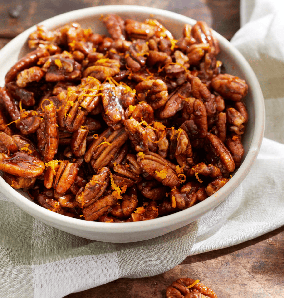 Orange Glazed Pecans image from Country LIving FF 11-01-2024
