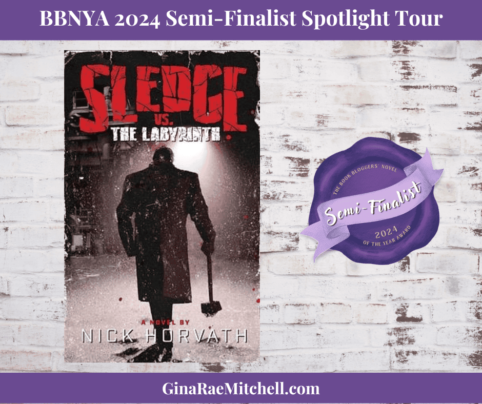 Sledge vs the Labyrinth Banner Nick Horvath Crime Mystery Thriller