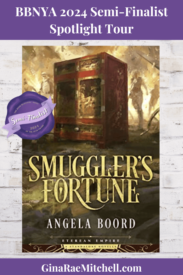 Smuggler's Fortune by Angela Boord Book Cover Fantasy Eterean Empire