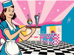 Soda Jerk image cartoon