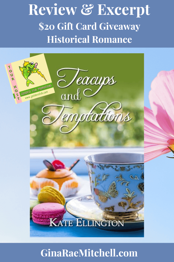Fast and Fun Friday Finds | 11-22-2024 | Books ~ Crafts ~ Holiday Recipes ~ Indie Authors ~ Contest 7 Teacups and Temptations book cover - Kate Ellington - Historical romance FF 11-22-2024