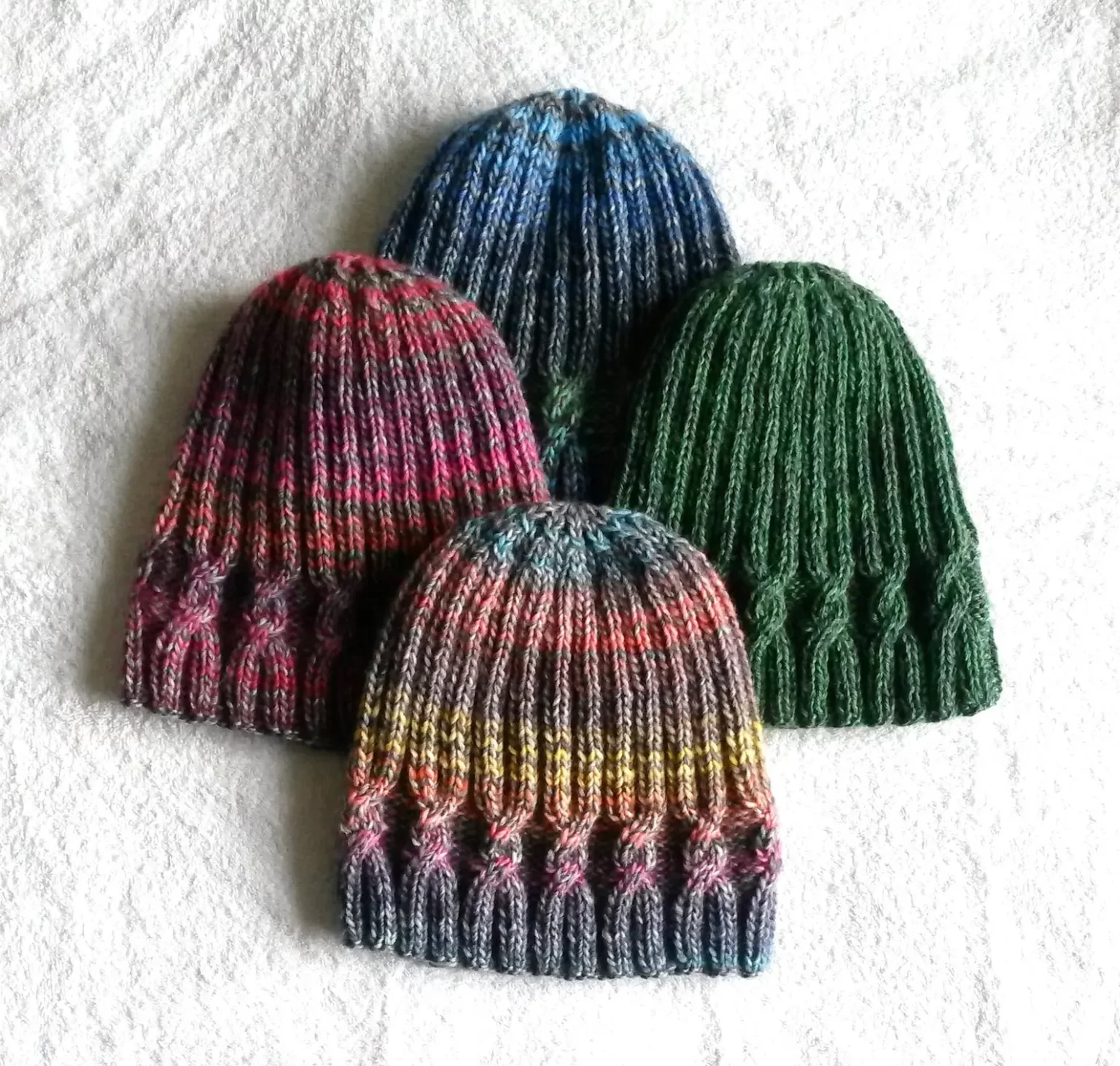 cable knit hat pattern by Aran Accessories