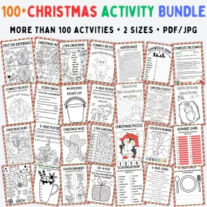 Christmas Kids Activity Bundle