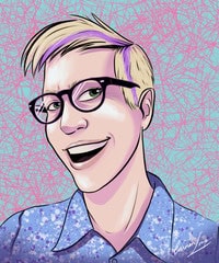 BBNYA 2024 Semi-Finalist Tour | Wings so Soft by Dani Finn (The Time Before #2) | #Fantasy #Romance @danifinnwrites @danfitzwrites.bsky.social @BBNYA_Official @Foliosociety @The_WriteReads 6 Dani Finn Author Profile image cartoon