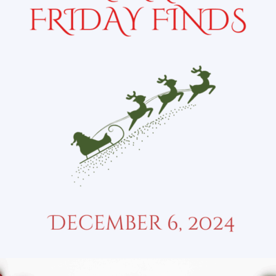 Fun Friday Finds | 12-06-2024 | Books, Crafts, Holiday Recipes, Indie Authors, & More!