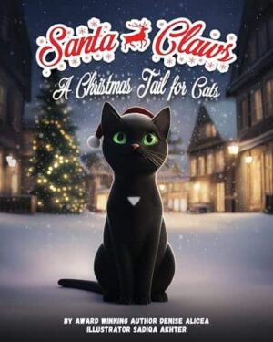 Santa Claws (A Christmas Tail for Cats) by Denise Alicea #BookReview #ChildrensPictureBook #Cats #ForeverHomes $15 Gift Card Available @GoddessFish @aliceadenise @AuthorDeniseAlicea 
