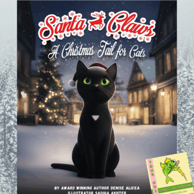 Santa Claws (A Christmas Tail for Cats) by Denise Alicea #BookReview #ChildrensPictureBook #Cats #ForeverHomes $15 Gift Card Available @GoddessFish @aliceadenise @AuthorDeniseAlicea 