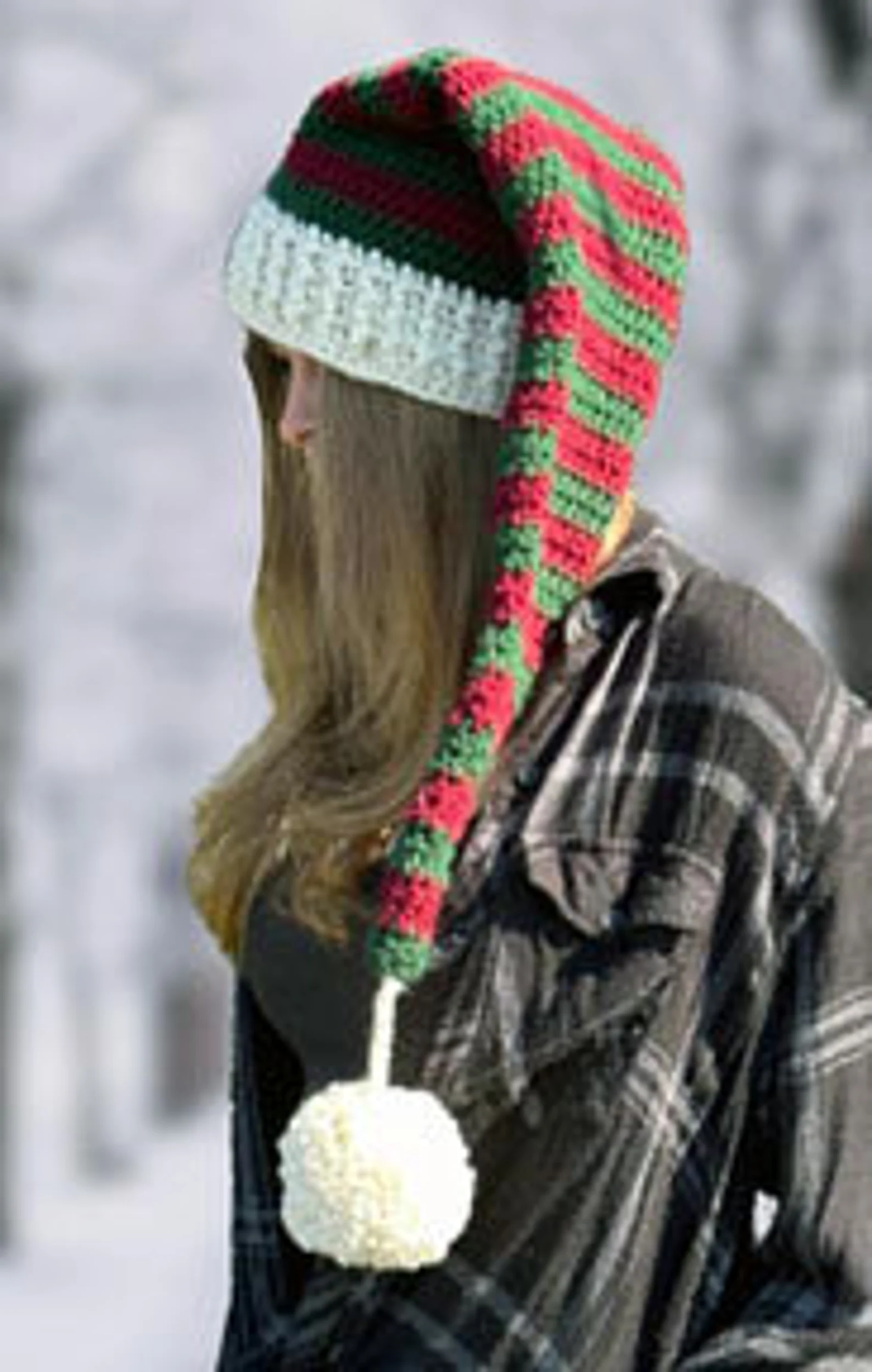 Fun Friday Finds | 12-13-2024 | Books, Crafts, Holiday Recipes, Indie Authors, & More! 21 Vintage Kris Kringle Hat Pattern - Crochet with red & green stripes