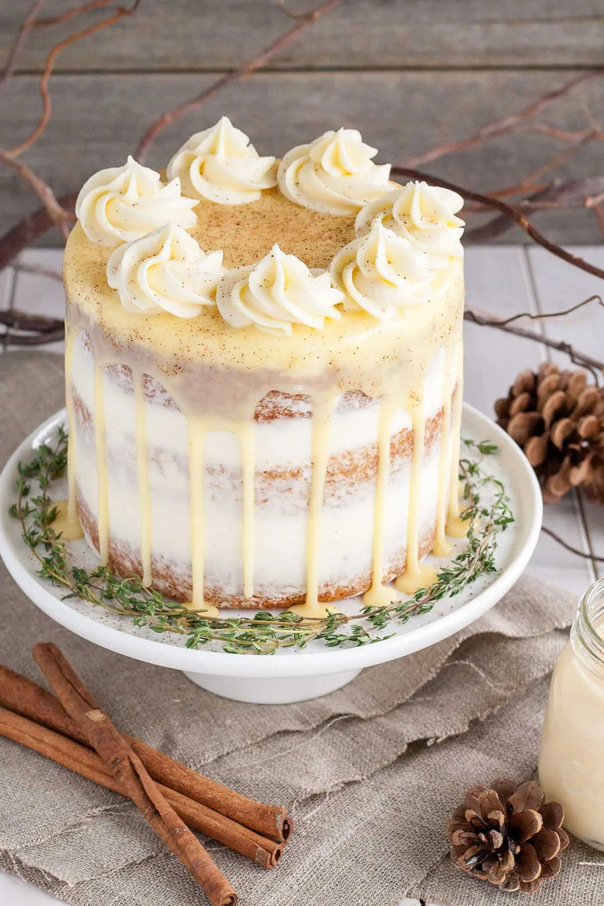 eggnog-cake from Liv for Cake
