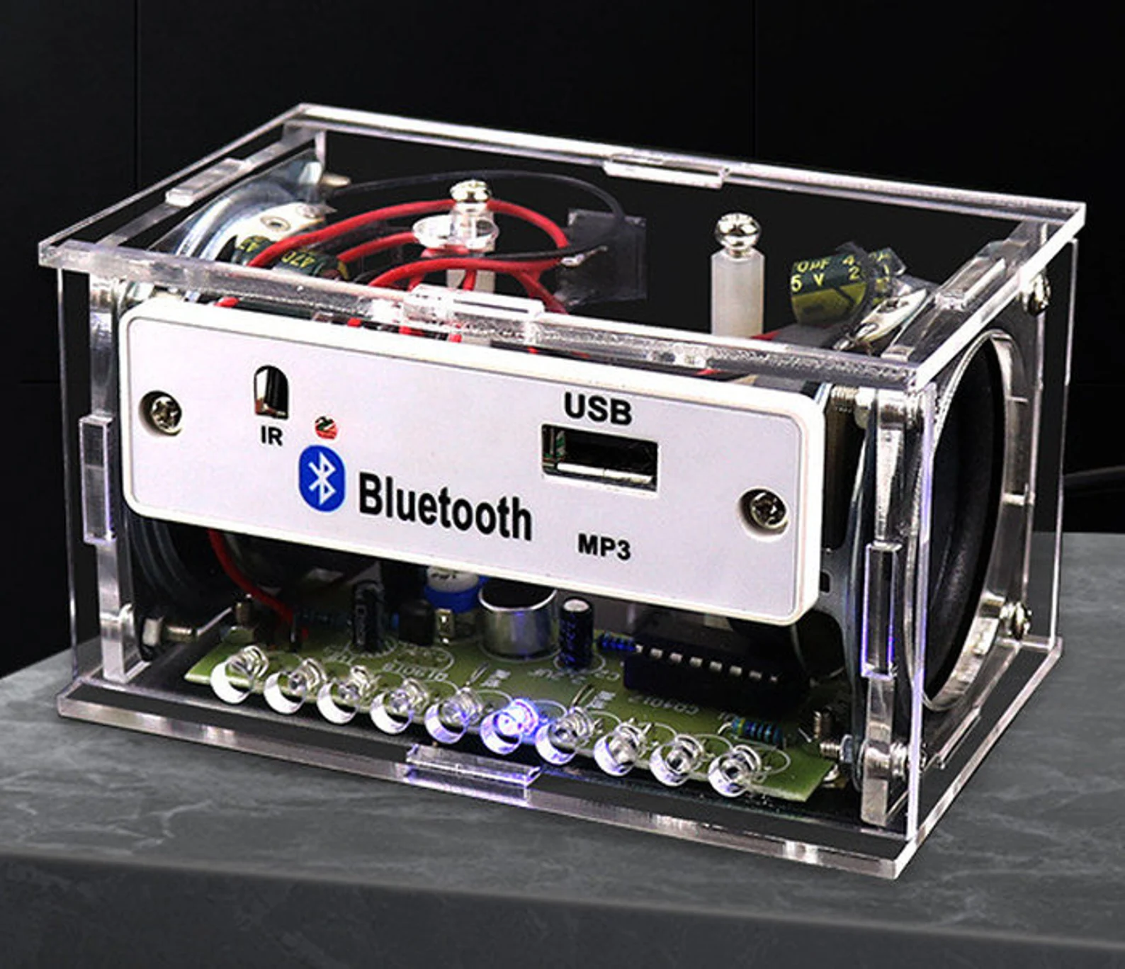 DIY Bluetooth Speaker Box from TheCraftyMint image