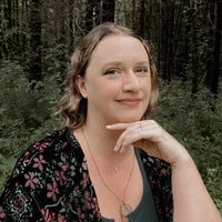 Erica Rose Eberhart Author profile image Neurodiverse author of fantasy novels, The Elder Tree Trilogy