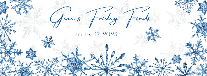Friday Finds January 17, 2025 Banner