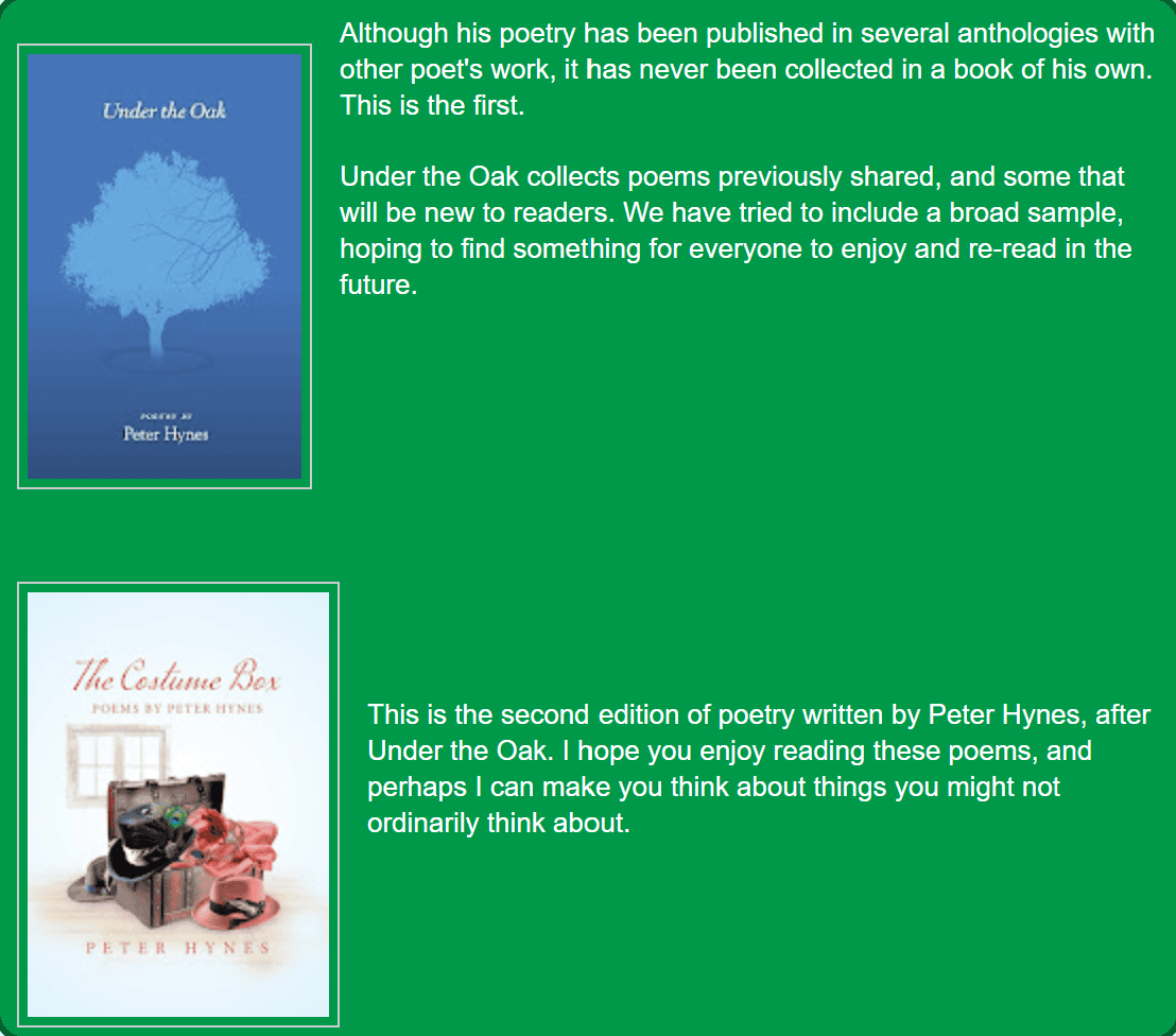 GF Blurb for The Costume Box, Under the Oak image