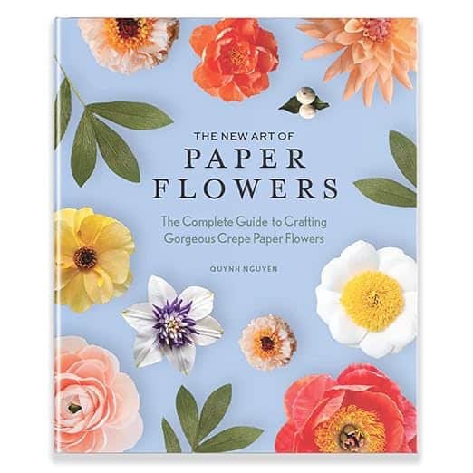 New Art of Creating Paper fowers BOOK COVER 